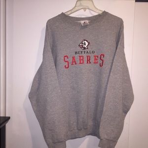 Vintage Logo Athletic Buffalo Sabres Crewneck